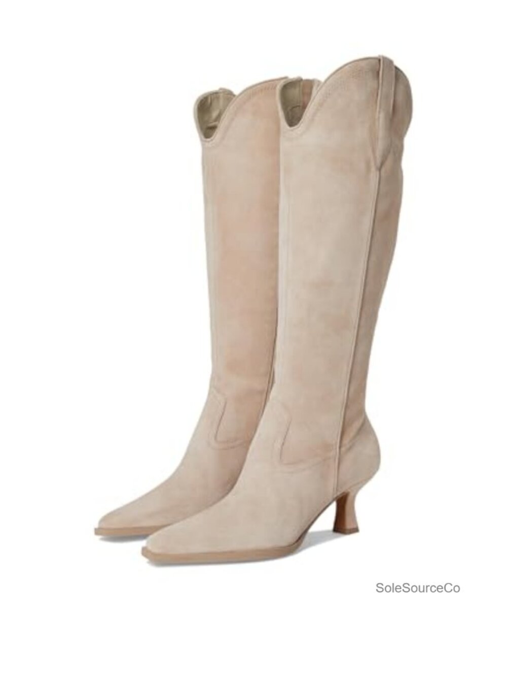 Dolce Vita Ariana Suede Kitten Heel Knee-High Boots